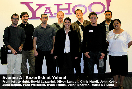 From left to right: David Lazzarini, Oliver Langan, Chris Nardi, John Kepler, Julia Debari, Fred Welterlin, Ryan Triggs, Vikas Sharma, Marie De Luna