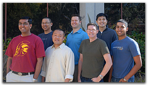 Members of Adify team: (From left to right) Kunal Cholera, Reynold Wang, Takashi Arai, Levi Wolfe, Robert Porter, Edwin Jarlos, Melroy Saldanha