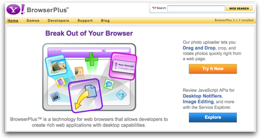 Yahoo! Browser Plus.
