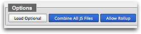 Combo handling is built into the YUI Configurator interface.