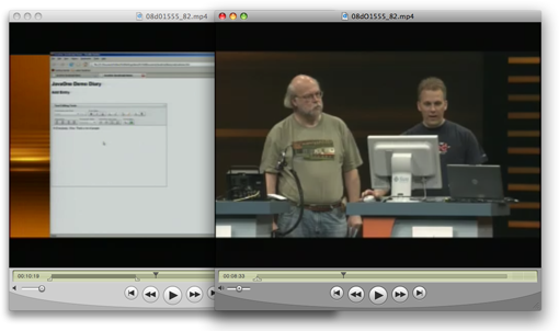 Tor Norbye and James Gosling show YUI support in the new NetBeans release; queue to 8:30 of the video.