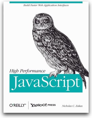 High Performance JavaScript, by Nicholas Zakas (book cover)