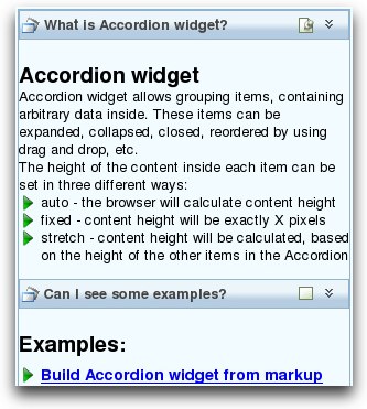 YUI3 Accordion Widget