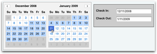 New YUI interval-calendar example contributed by John Peloquin.