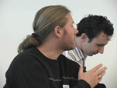 Lars Knoll and George Staikos, KDE/Konqueror Developers