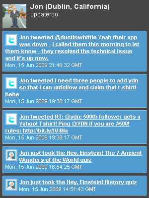 private update stream