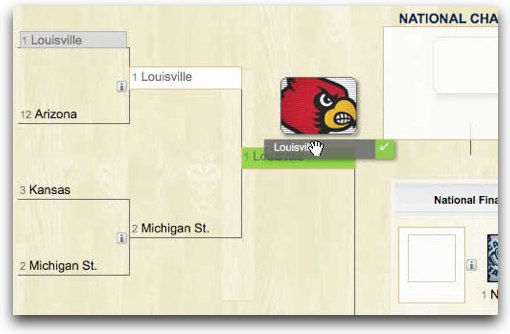 Yahoo! Fantasy Sports Tourney Pick'em