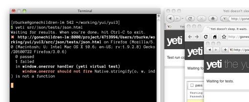 Multiple browsers with Yeti