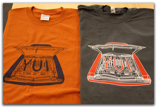 YUICONF 2009 t-shirts
