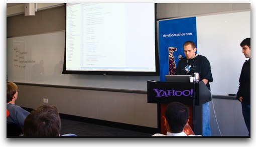 Liferay engineers Nate Cavanaugh and Eduardo Lundgren speak about AlloyUI at YUIConf 2010 at Yahoo! HQ in Sunnyvale, CA.