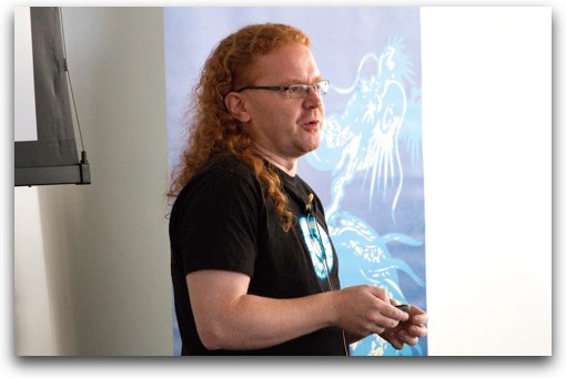 Christian Heilmann speaks at YUIConf 2010 at Yahoo! HQ in Sunnyvale, CA.