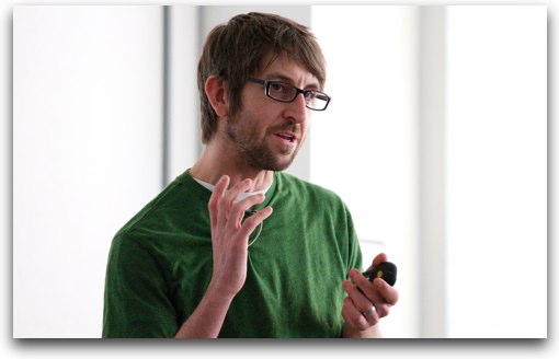 Nate Koechley, author of YUI 2 CSS Grids and one of the first members of the YUI team at Yahoo!, speaks at YUIConf 2010 at Yahoo! HQ in Sunnyvale, CA.