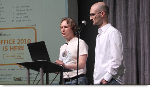 Nicholas Zakas and Victor Tsaran's Talk at the BayJax event at Yahoo! in June, 2010.